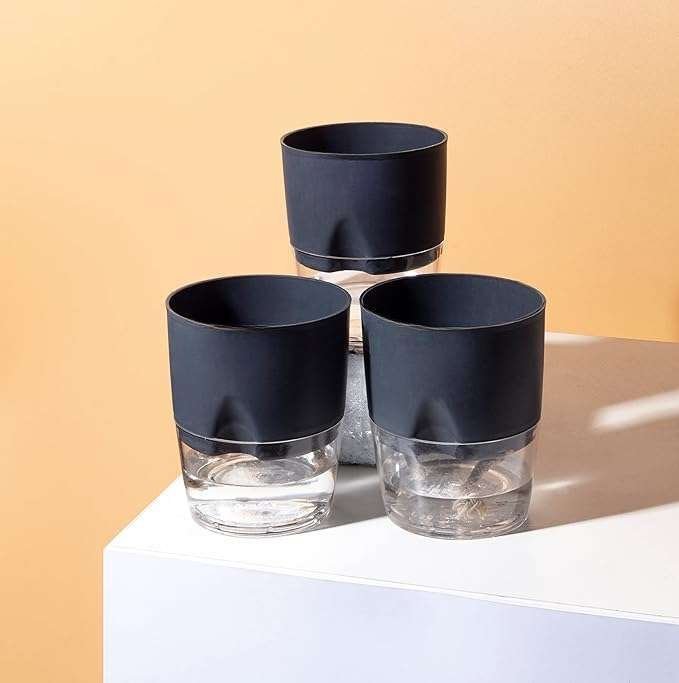 Self Watering Plant Pot Pack of 3